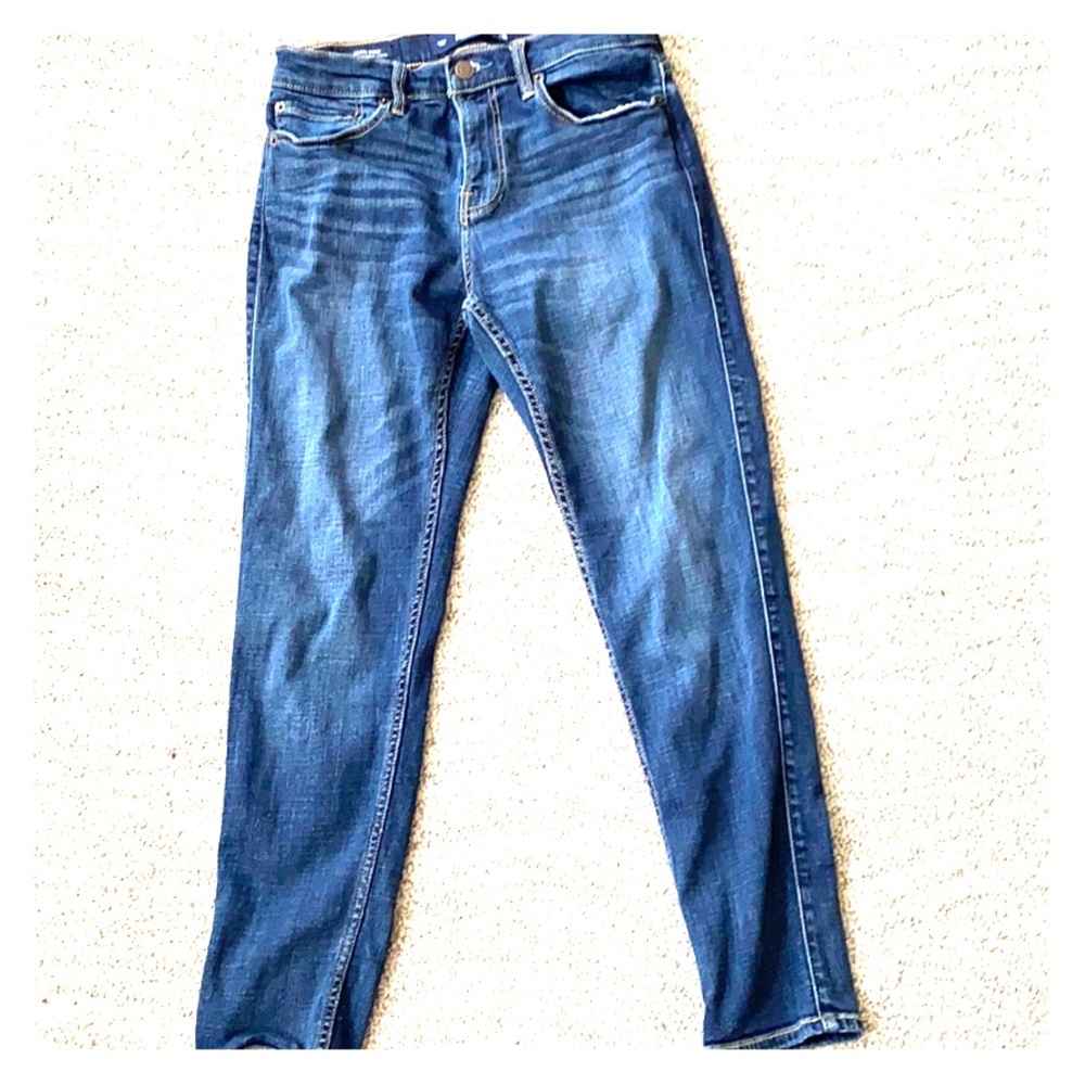 Hollister athletic skinny jeans w29 l30